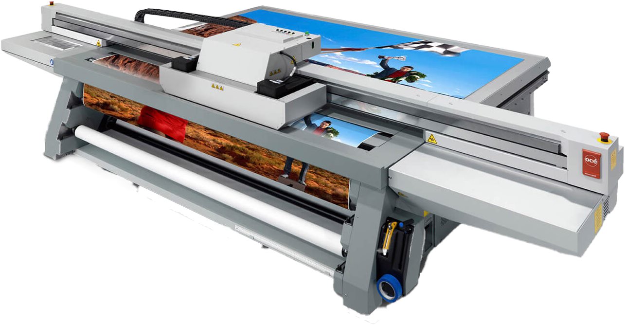 Park maszyn MGA IRIS wspierający realizacje reklamowe